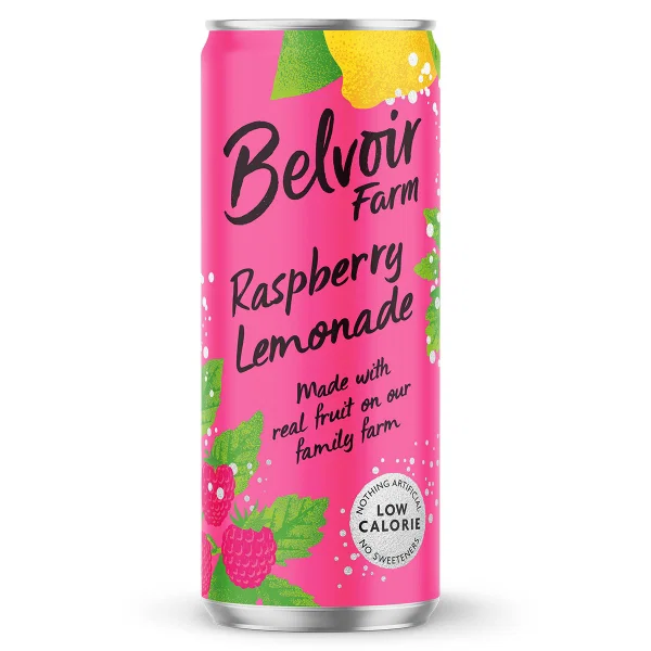 Belvoir Farm - CAN Raspberry Lemonade 330ML