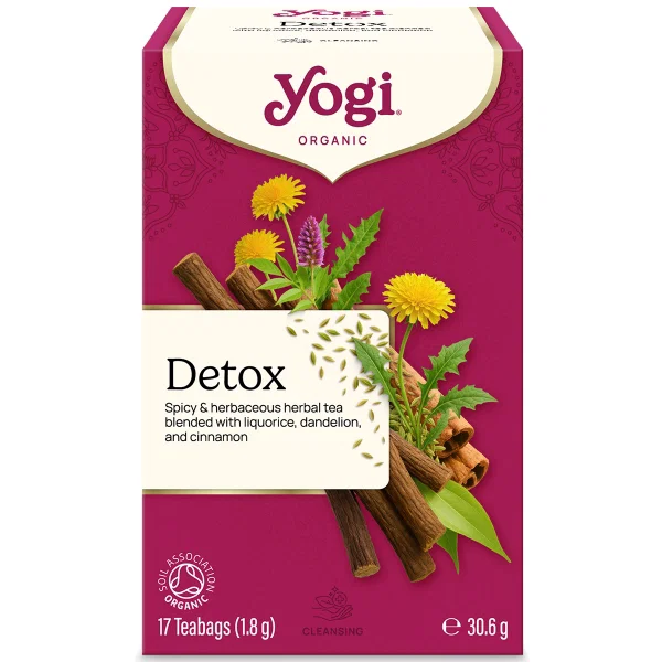 Yogi Tea - Organic Detox 17 TEA BAGS