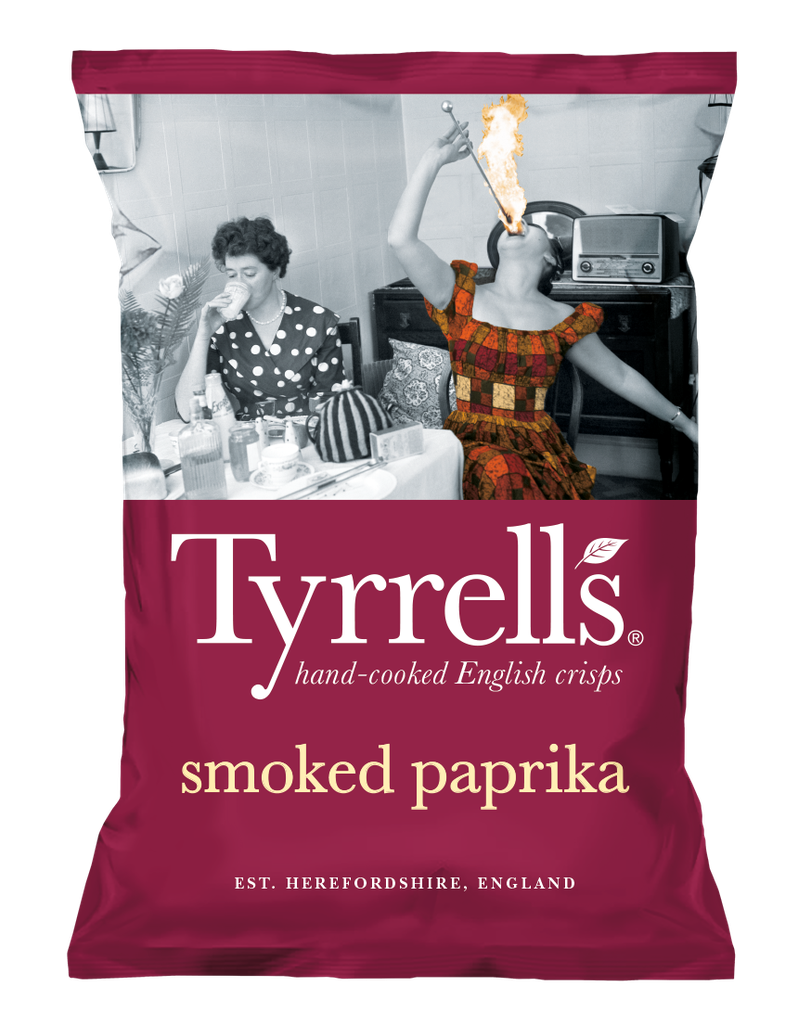 Tyrrells Potato Crisps - Smoked Paprika 150g