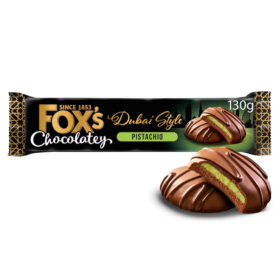 FOX CHOCOLATEY DUBAI STYLE PISTACHIO 130G