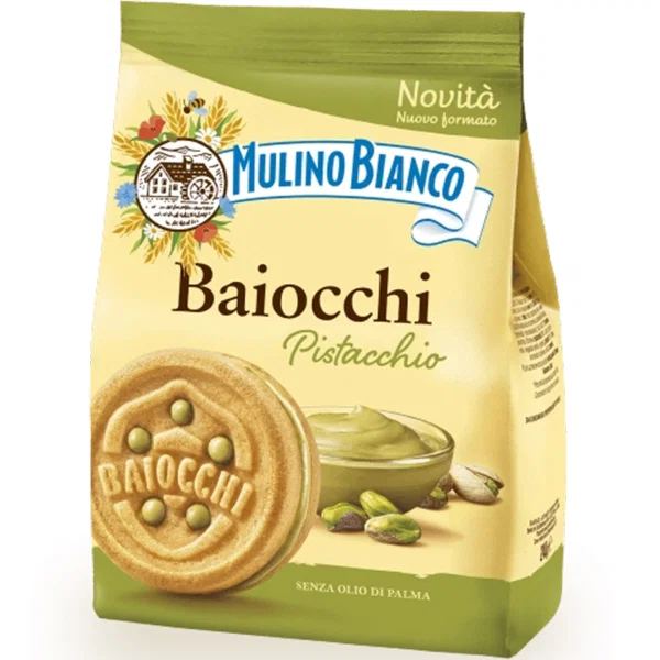 Mulino Bianco - Baiocchi al Pistachio (240g)