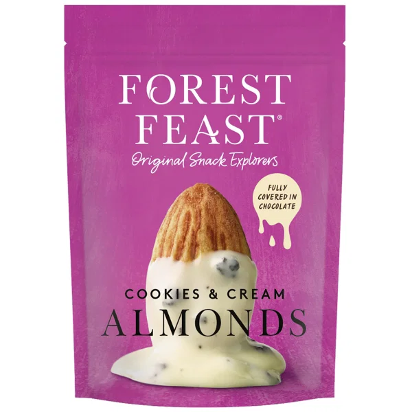 Forest Feast - Cookies & Cream Almonds (8x120g)
