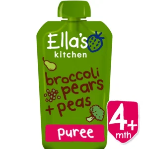 Ella's Kitchen Stage 1 Broccoli Pears Peas