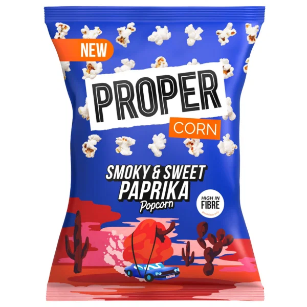 PROPER - CORN Smoky & Sweet Paprika Popcorn 70g