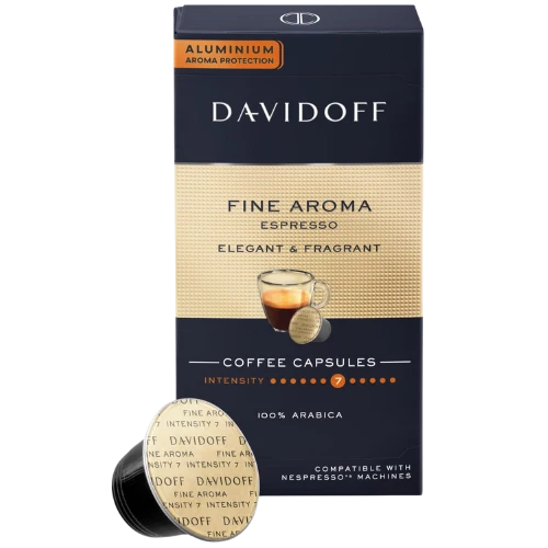 Davidoff Fine Aroma 10 Coffee Capsules Expresso