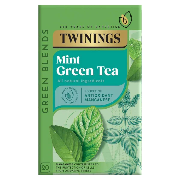 Twinings - Green Tea and Mint 20' tea bags