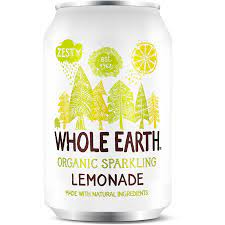 Whole Earth Organic Sparkling Drink - Lemonade  330ml