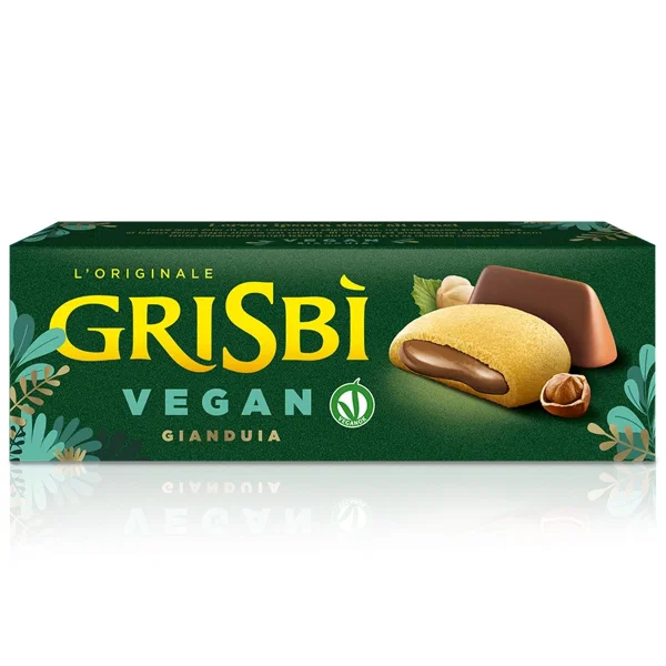 Vicenzi - GRISBI VEGAN Gianduia Cream Biscuits 135g