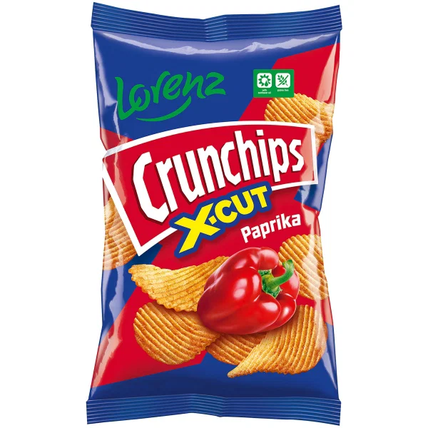 Lorenz - Crunchips X-Cut Paprika 130g
