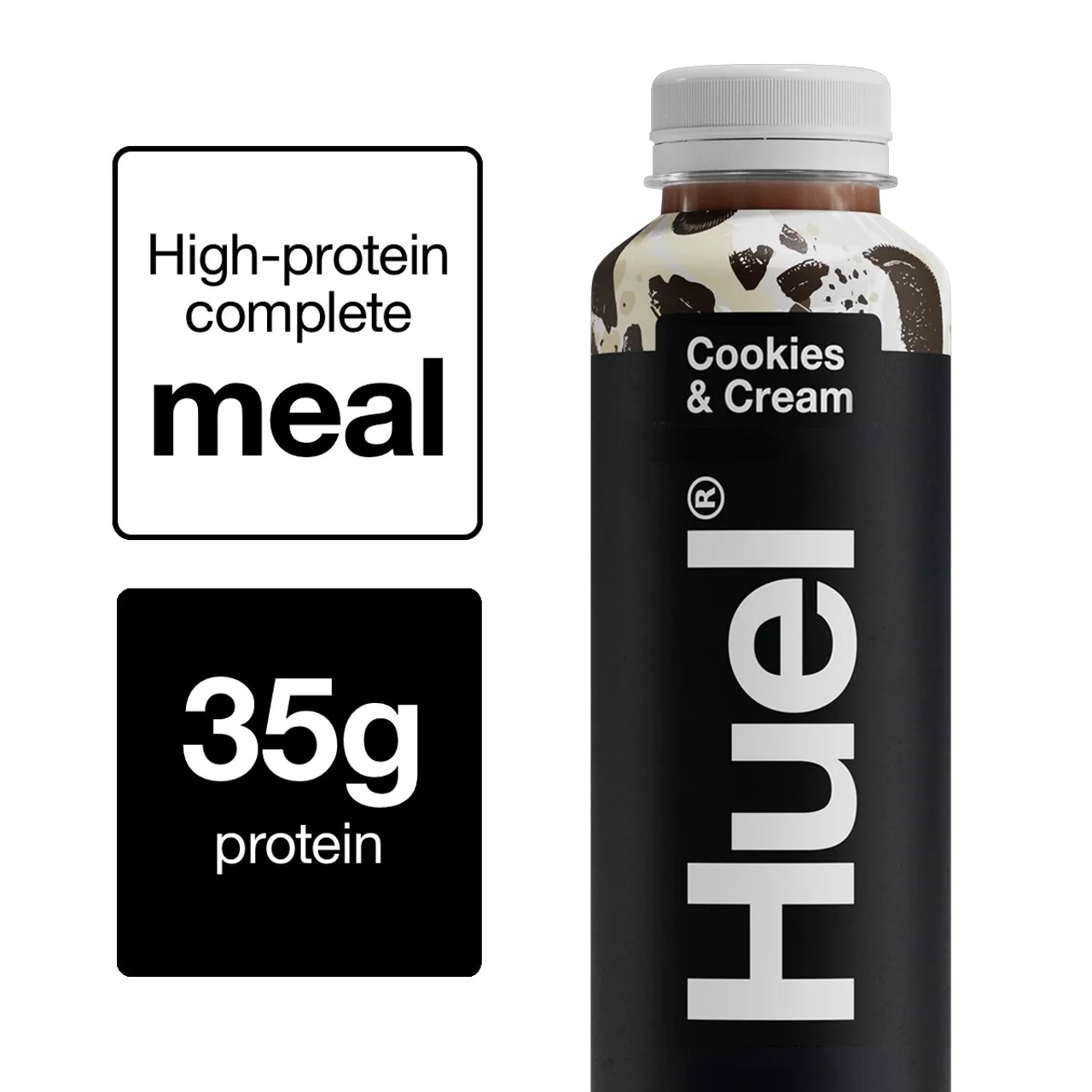 HUEL Meal Replacement Drink COOKIE&CREAM  BLACK EDTION  500ml