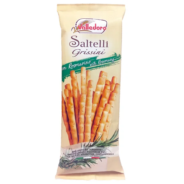 Valledoro - Saltelli & Rosemary Breadsticks 100g