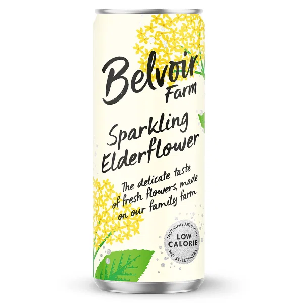 Belvoir Farm - CAN Elderflower Lemonade (330ml)