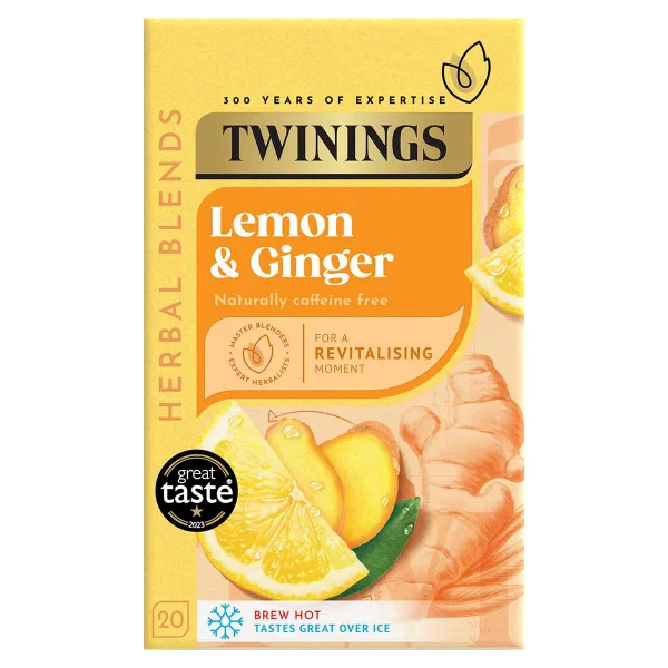 Twinings - Lemon & Ginger 20tea bags