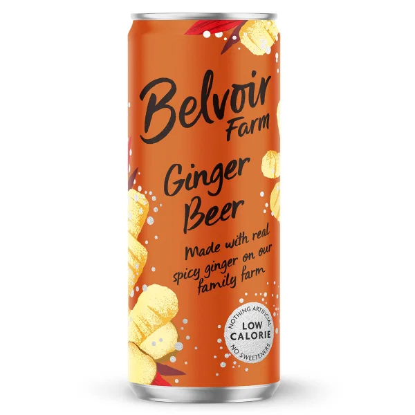 Belvoir Farm - CAN Ginger Beer (330ml)