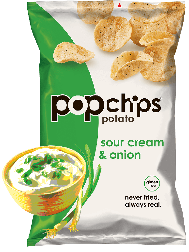 PopChips - Sour Cream & Onion 85g