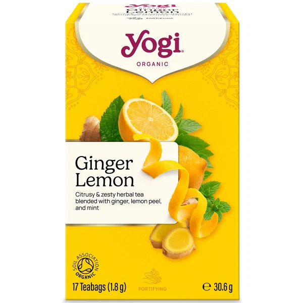 Yogi Tea - Organic Ginger Lemon 17's